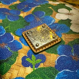 NWOT Dooney and Bourke blue floral tote